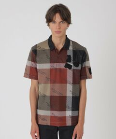 BLUE LABEL / BLACK LABEL CRESTBRIDGE / ブルーレーベル / ブラックレーベル・クレストブリッジ  カットソー | 【10th ANNIVERSARY】レッドチェックジャカードプレミアムポロシャツ