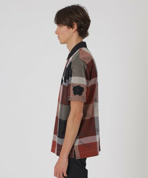 BLUE LABEL / BLACK LABEL CRESTBRIDGE / ブルーレーベル / ブラックレーベル・クレストブリッジ  カットソー | 【10th ANNIVERSARY】レッドチェックジャカードプレミアムポロシャツ | 詳細2