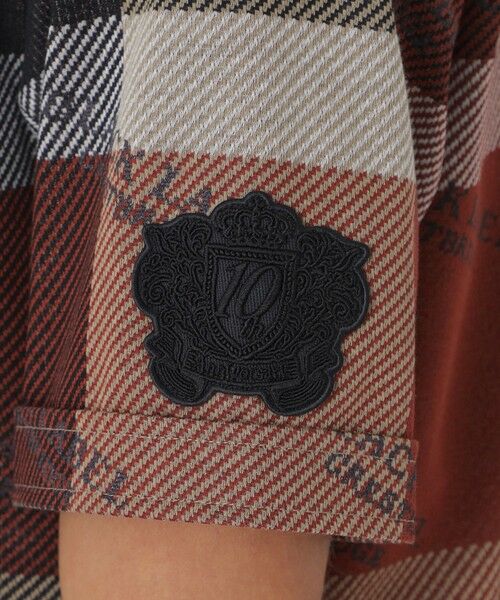 BLUE LABEL / BLACK LABEL CRESTBRIDGE / ブルーレーベル / ブラックレーベル・クレストブリッジ  カットソー | 【10th ANNIVERSARY】レッドチェックジャカードプレミアムポロシャツ | 詳細4