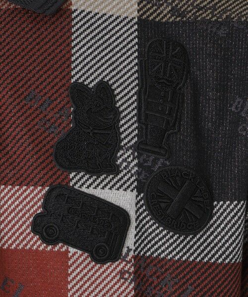 BLUE LABEL / BLACK LABEL CRESTBRIDGE / ブルーレーベル / ブラックレーベル・クレストブリッジ  カットソー | 【10th ANNIVERSARY】レッドチェックジャカードプレミアムポロシャツ | 詳細5