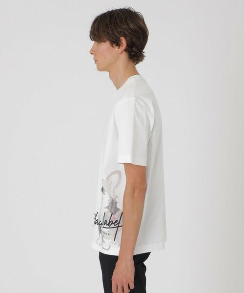 BLUE LABEL / BLACK LABEL CRESTBRIDGE / ブルーレーベル / ブラックレーベル・クレストブリッジ カットソー | ピーキングコーギーTシャツ | 詳細2