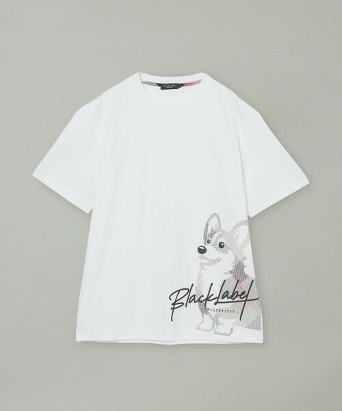 BLUE LABEL / BLACK LABEL CRESTBRIDGE / ブルーレーベル / ブラックレーベル・クレストブリッジ カットソー | ピーキングコーギーTシャツ | 詳細5