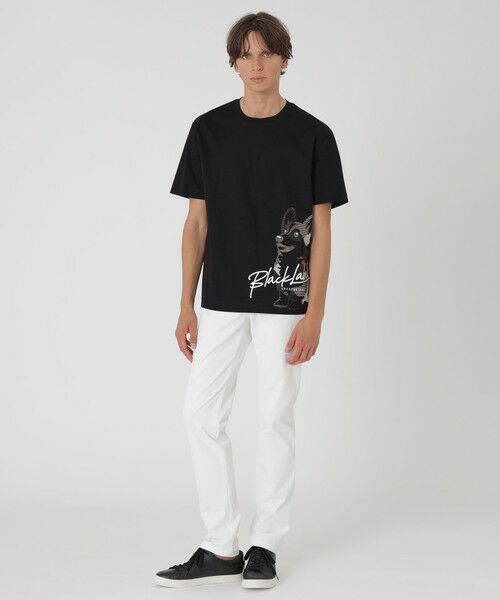 BLUE LABEL / BLACK LABEL CRESTBRIDGE / ブルーレーベル / ブラックレーベル・クレストブリッジ カットソー | ピーキングコーギーTシャツ | 詳細6