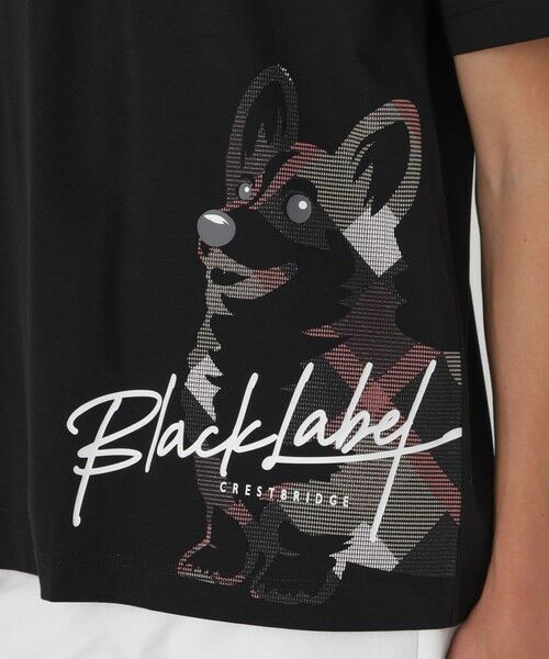 BLUE LABEL / BLACK LABEL CRESTBRIDGE / ブルーレーベル / ブラックレーベル・クレストブリッジ カットソー | ピーキングコーギーTシャツ | 詳細9