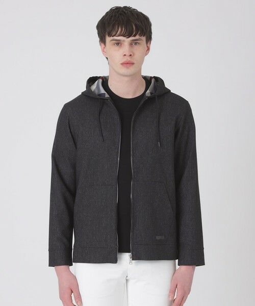 BLUE LABEL / BLACK LABEL CRESTBRIDGE / ブルーレーベル / ブラックレーベル・クレストブリッジ カットソー | 【一部店舗限定】デニムライクカラミパーカー(グレー5)