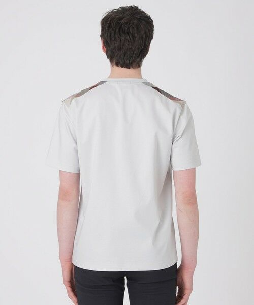 BLUE LABEL / BLACK LABEL CRESTBRIDGE / ブルーレーベル / ブラックレーベル・クレストブリッジ  カットソー | 【一部店舗限定】ショルダーチェックTシャツ | 詳細9