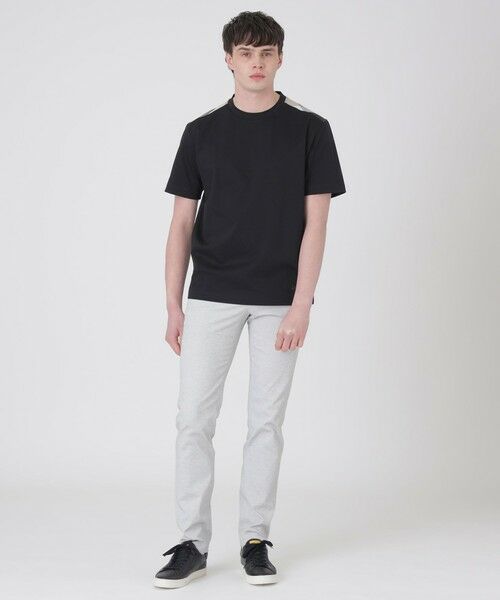 BLUE LABEL / BLACK LABEL CRESTBRIDGE / ブルーレーベル / ブラックレーベル・クレストブリッジ  カットソー | 【一部店舗限定】ショルダーチェックTシャツ | 詳細13