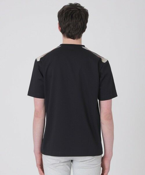 BLUE LABEL / BLACK LABEL CRESTBRIDGE / ブルーレーベル / ブラックレーベル・クレストブリッジ  カットソー | 【一部店舗限定】ショルダーチェックTシャツ | 詳細15