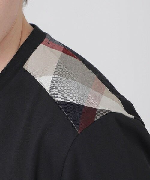 BLUE LABEL / BLACK LABEL CRESTBRIDGE / ブルーレーベル / ブラックレーベル・クレストブリッジ  カットソー | 【一部店舗限定】ショルダーチェックTシャツ | 詳細16