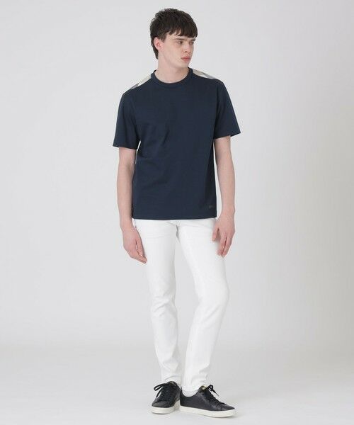 BLUE LABEL / BLACK LABEL CRESTBRIDGE / ブルーレーベル / ブラックレーベル・クレストブリッジ  カットソー | 【一部店舗限定】ショルダーチェックTシャツ | 詳細19