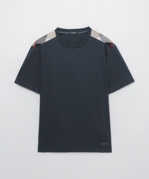 BLUE LABEL / BLACK LABEL CRESTBRIDGE / ブルーレーベル / ブラックレーベル・クレストブリッジ  カットソー | 【一部店舗限定】ショルダーチェックTシャツ | 詳細24