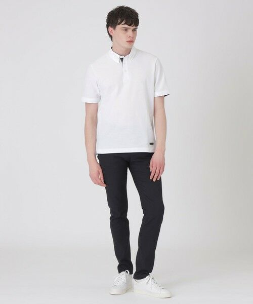 BLUE LABEL / BLACK LABEL CRESTBRIDGE / ブルーレーベル / ブラックレーベル・クレストブリッジ  カットソー | 【一部店舗限定】クレストブリッジチェックハニカムポロシャツ | 詳細1