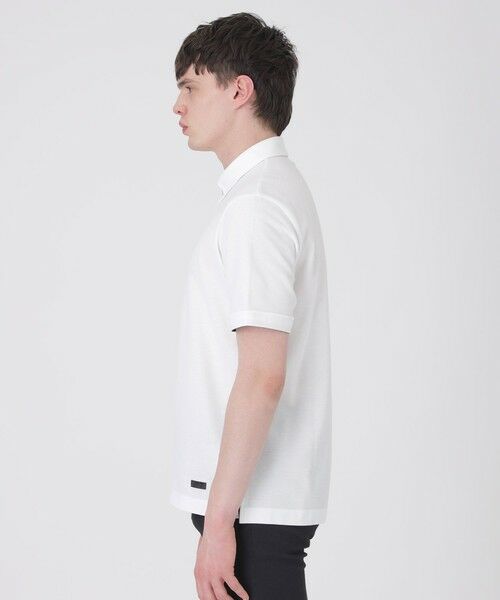 BLUE LABEL / BLACK LABEL CRESTBRIDGE / ブルーレーベル / ブラックレーベル・クレストブリッジ  カットソー | 【一部店舗限定】クレストブリッジチェックハニカムポロシャツ | 詳細2