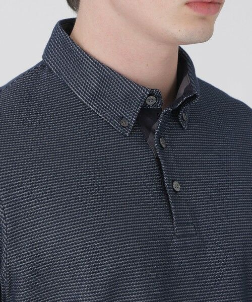 BLUE LABEL / BLACK LABEL CRESTBRIDGE / ブルーレーベル / ブラックレーベル・クレストブリッジ  カットソー | 【一部店舗限定】クレストブリッジチェックハニカムポロシャツ | 詳細18