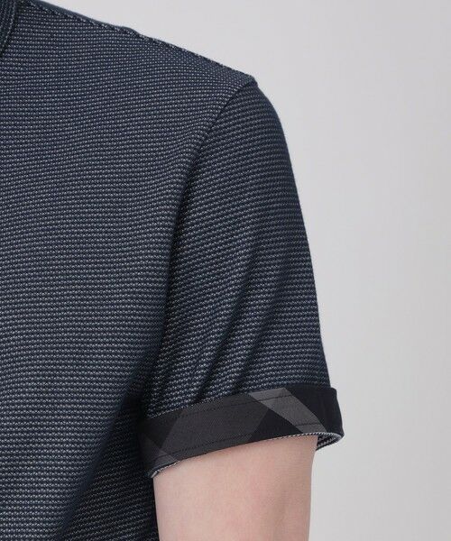 BLUE LABEL / BLACK LABEL CRESTBRIDGE / ブルーレーベル / ブラックレーベル・クレストブリッジ  カットソー | 【一部店舗限定】クレストブリッジチェックハニカムポロシャツ | 詳細19