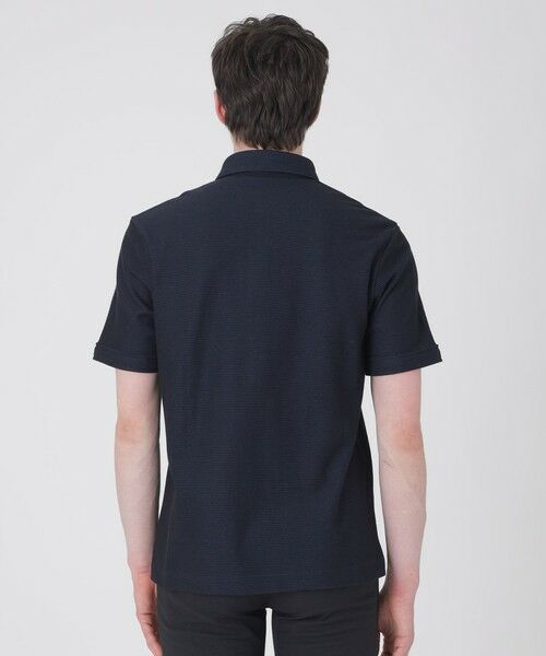 BLUE LABEL / BLACK LABEL CRESTBRIDGE / ブルーレーベル / ブラックレーベル・クレストブリッジ  カットソー | 【一部店舗限定】クレストブリッジチェックハニカムポロシャツ | 詳細24