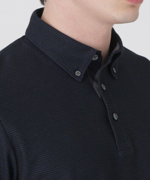 BLUE LABEL / BLACK LABEL CRESTBRIDGE / ブルーレーベル / ブラックレーベル・クレストブリッジ  カットソー | 【一部店舗限定】クレストブリッジチェックハニカムポロシャツ | 詳細25