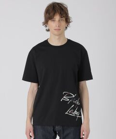 BLUE LABEL / BLACK LABEL CRESTBRIDGE / ブルーレーベル / ブラックレーベル・クレストブリッジ  カットソー | 【一部店舗限定】チェックコンビロゴグラフィックTシャツ