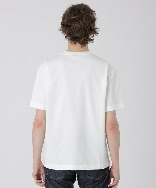 BLUE LABEL / BLACK LABEL CRESTBRIDGE / ブルーレーベル / ブラックレーベル・クレストブリッジ  カットソー | 【一部店舗限定】チェックコンビロゴグラフィックTシャツ | 詳細3