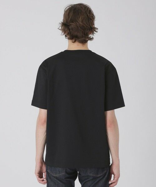 BLUE LABEL / BLACK LABEL CRESTBRIDGE / ブルーレーベル / ブラックレーベル・クレストブリッジ  カットソー | 【一部店舗限定】チェックコンビロゴグラフィックTシャツ | 詳細7