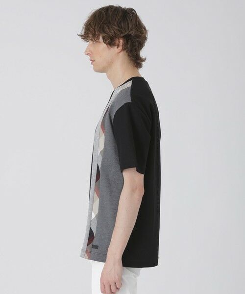 BLUE LABEL / BLACK LABEL CRESTBRIDGE / ブルーレーベル / ブラックレーベル・クレストブリッジ カットソー | 【一部店舗限定】ストライプパッチワークTシャツ | 詳細12