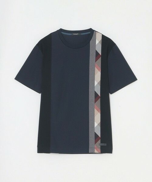 BLUE LABEL / BLACK LABEL CRESTBRIDGE / ブルーレーベル / ブラックレーベル・クレストブリッジ カットソー | 【一部店舗限定】ストライプパッチワークTシャツ | 詳細20