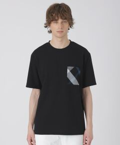 BLUE LABEL / BLACK LABEL CRESTBRIDGE / ブルーレーベル / ブラックレーベル・クレストブリッジ  カットソー | 【一部店舗限定】クレストブリッジチェックポケットTシャツ
