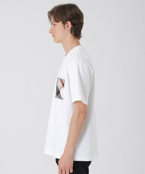 BLUE LABEL / BLACK LABEL CRESTBRIDGE / ブルーレーベル / ブラックレーベル・クレストブリッジ  カットソー | 【一部店舗限定】クレストブリッジチェックポケットTシャツ | 詳細2