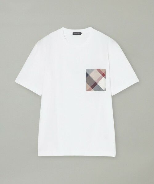 BLUE LABEL / BLACK LABEL CRESTBRIDGE / ブルーレーベル / ブラックレーベル・クレストブリッジ  カットソー | 【一部店舗限定】クレストブリッジチェックポケットTシャツ | 詳細4