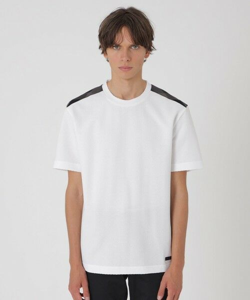 BLUE LABEL / BLACK LABEL CRESTBRIDGE / ブルーレーベル / ブラックレーベル・クレストブリッジ  カットソー | 【一部店舗限定】ダンダンリンクスTシャツ（オフホワイト1）