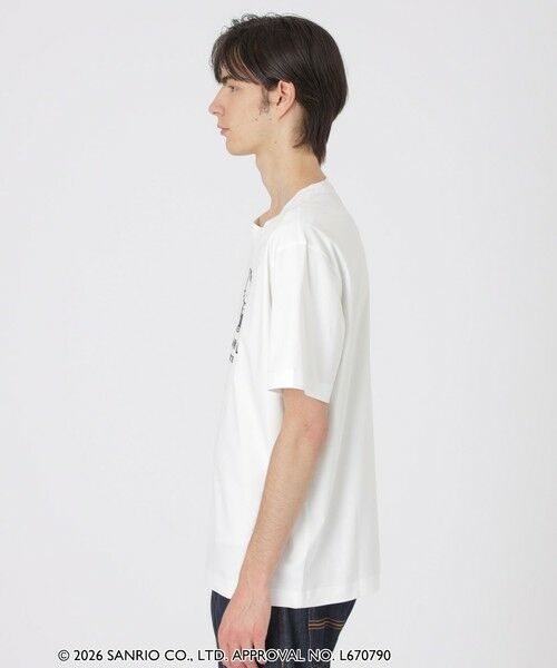 BLUE LABEL / BLACK LABEL CRESTBRIDGE / ブルーレーベル / ブラックレーベル・クレストブリッジ  カットソー | 【ハローキティコラボ】クレストブリッジデニムキティTシャツ | 詳細2
