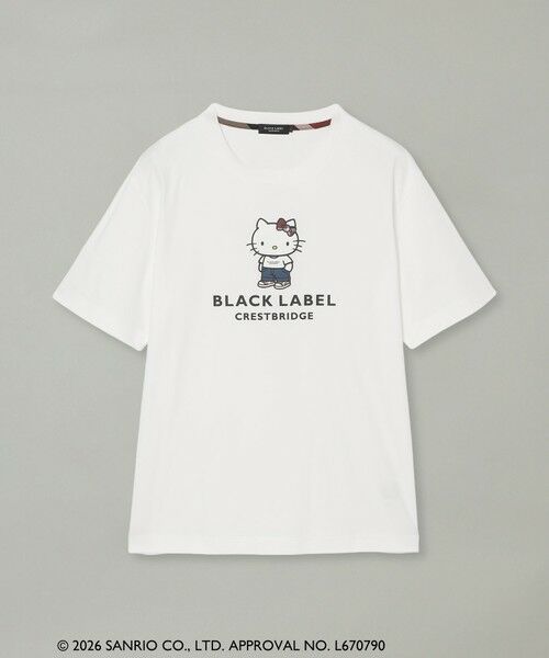 BLUE LABEL / BLACK LABEL CRESTBRIDGE / ブルーレーベル / ブラックレーベル・クレストブリッジ  カットソー | 【ハローキティコラボ】クレストブリッジデニムキティTシャツ | 詳細5