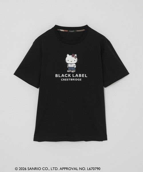 BLUE LABEL / BLACK LABEL CRESTBRIDGE / ブルーレーベル / ブラックレーベル・クレストブリッジ  カットソー | 【ハローキティコラボ】クレストブリッジデニムキティTシャツ | 詳細10