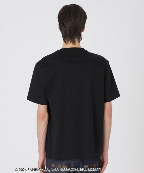 BLUE LABEL / BLACK LABEL CRESTBRIDGE / ブルーレーベル / ブラックレーベル・クレストブリッジ  カットソー | 【ハローキティコラボ】クレストブリッジデニムキティTシャツ | 詳細8