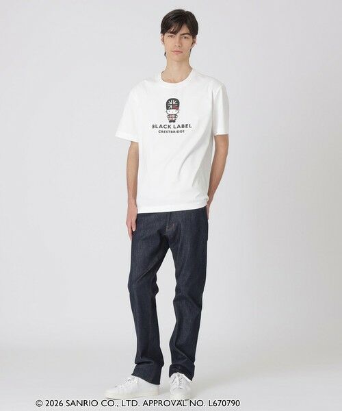 BLUE LABEL / BLACK LABEL CRESTBRIDGE / ブルーレーベル / ブラックレーベル・クレストブリッジ  カットソー | 【ハローキティコラボ】クレストブリッジガーズマンキティTシャツ | 詳細1