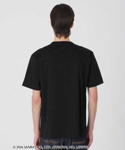 BLUE LABEL / BLACK LABEL CRESTBRIDGE / ブルーレーベル / ブラックレーベル・クレストブリッジ  カットソー | 【ハローキティコラボ】クレストブリッジチェックシルエットキティTシャツ | 詳細8