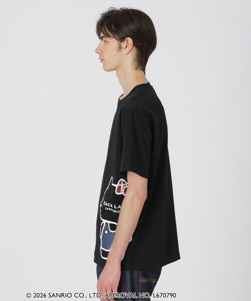 BLUE LABEL / BLACK LABEL CRESTBRIDGE / ブルーレーベル / ブラックレーベル・クレストブリッジ  カットソー | 【ハローキティコラボ】クレストブリッジピーキングキティTシャツ | 詳細7