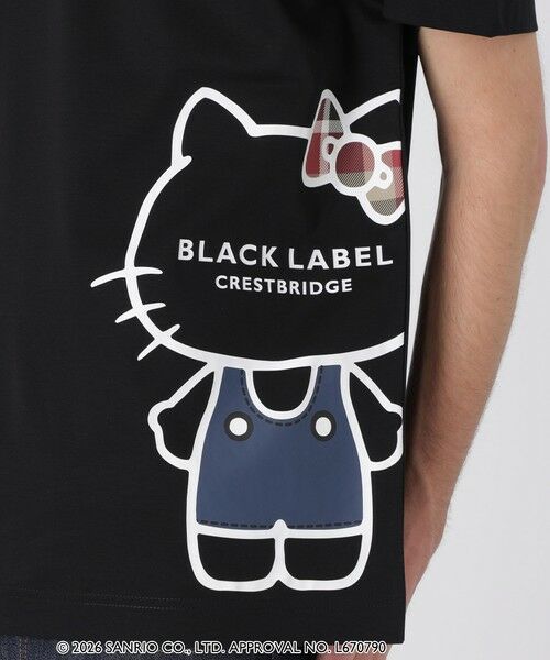 BLUE LABEL / BLACK LABEL CRESTBRIDGE / ブルーレーベル / ブラックレーベル・クレストブリッジ  カットソー | 【ハローキティコラボ】クレストブリッジピーキングキティTシャツ | 詳細9