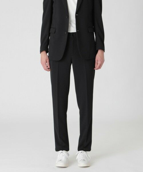 BLUE LABEL / BLACK LABEL CRESTBRIDGE / ブルーレーベル / ブラックレーベル・クレストブリッジ  その他パンツ | 【一部店舗限定】ハニカムジャカードジャージートラウザーズ（ブラック）