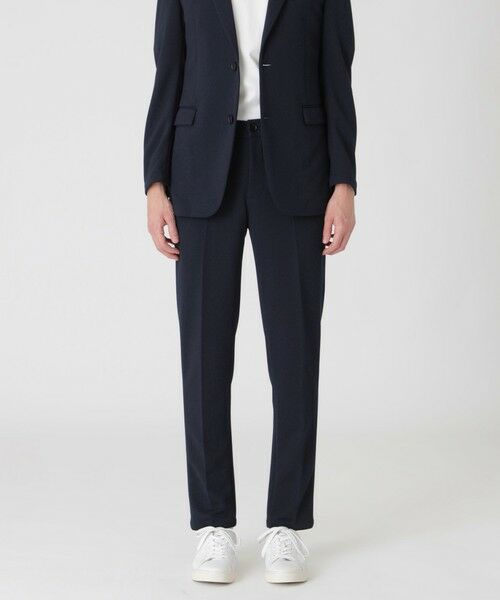 BLUE LABEL / BLACK LABEL CRESTBRIDGE / ブルーレーベル / ブラックレーベル・クレストブリッジ  その他パンツ | 【一部店舗限定】ハニカムジャカードジャージートラウザーズ（ネイビー1）