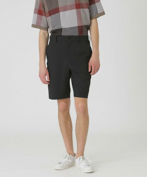 BLUE LABEL / BLACK LABEL CRESTBRIDGE / ブルーレーベル / ブラックレーベル・クレストブリッジ  その他パンツ | 【一部店舗限定】シアサッカーイージーショートパンツ（ブラック）
