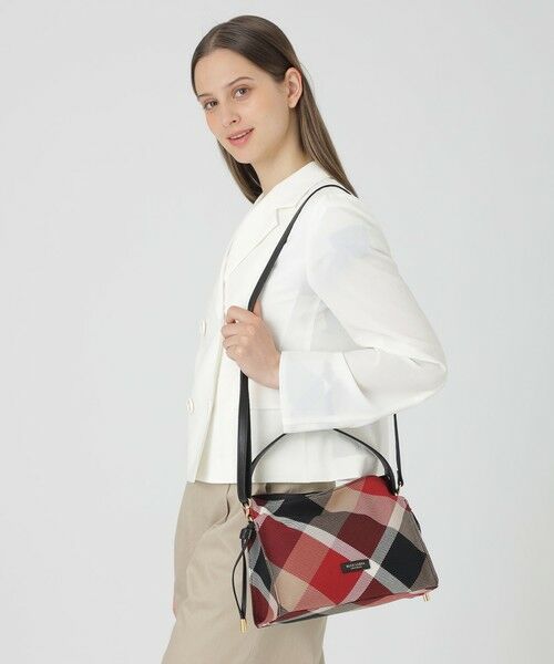 BLUE LABEL / BLACK LABEL CRESTBRIDGE / ブルーレーベル / ブラックレーベル・クレストブリッジ  ショルダーバッグ | クレストブリッジチェックカルゼギャザーバッグ | 詳細1