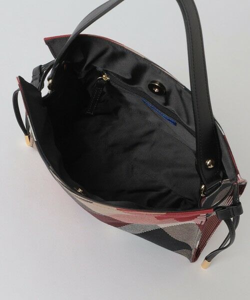 BLUE LABEL / BLACK LABEL CRESTBRIDGE / ブルーレーベル / ブラックレーベル・クレストブリッジ  ショルダーバッグ | クレストブリッジチェックカルゼギャザーバッグ | 詳細5