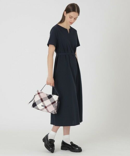 BLUE LABEL / BLACK LABEL CRESTBRIDGE / ブルーレーベル / ブラックレーベル・クレストブリッジ  ショルダーバッグ | クレストブリッジチェックカルゼギャザーバッグ | 詳細9