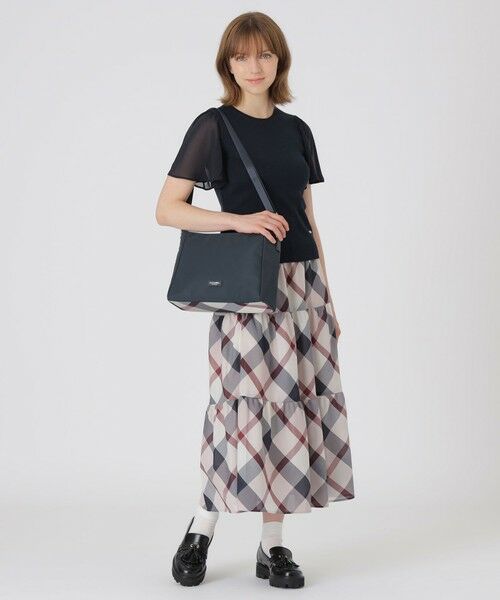BLUE LABEL / BLACK LABEL CRESTBRIDGE / ブルーレーベル / ブラックレーベル・クレストブリッジ  ショルダーバッグ | 【一部店舗限定】パーシャルクレストブリッジチェックナイロンワンショルダー | 詳細10