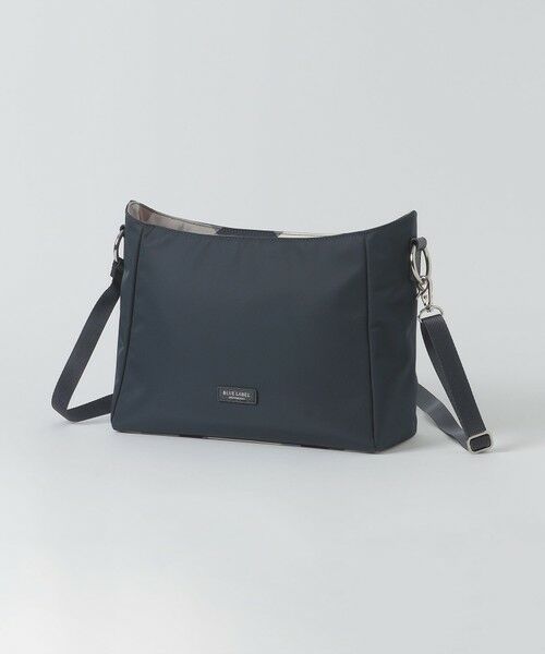 BLUE LABEL / BLACK LABEL CRESTBRIDGE / ブルーレーベル / ブラックレーベル・クレストブリッジ  ショルダーバッグ | 【一部店舗限定】パーシャルクレストブリッジチェックナイロンワンショルダー（ネイビー3）