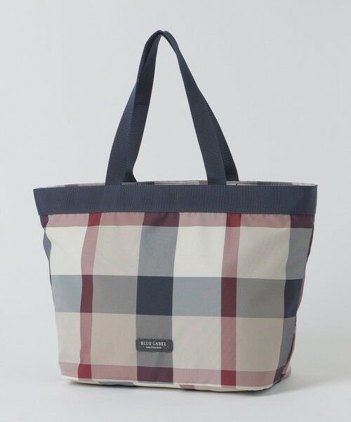 BLUE LABEL / BLACK LABEL CRESTBRIDGE / ブルーレーベル / ブラックレーベル・クレストブリッジ  ショルダーバッグ | 【一部店舗限定】クレストブリッジチェックトート（ベージュ3）