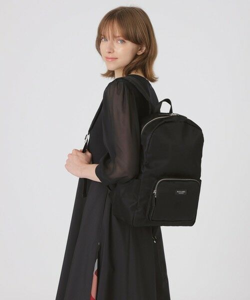 BLUE LABEL / BLACK LABEL CRESTBRIDGE / ブルーレーベル / ブラックレーベル・クレストブリッジ  ショルダーバッグ | 【BLACK OF BLACKs】ブラックナイロンバックパック | 詳細1