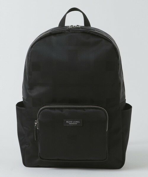 BLUE LABEL / BLACK LABEL CRESTBRIDGE / ブルーレーベル / ブラックレーベル・クレストブリッジ  ショルダーバッグ | 【BLACK OF BLACKs】ブラックナイロンバックパック | 詳細6