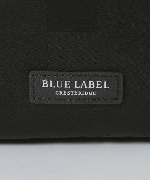 BLUE LABEL / BLACK LABEL CRESTBRIDGE / ブルーレーベル / ブラックレーベル・クレストブリッジ  ショルダーバッグ | 【BLACK OF BLACKs】ブラックナイロンミニショルダー | 詳細6